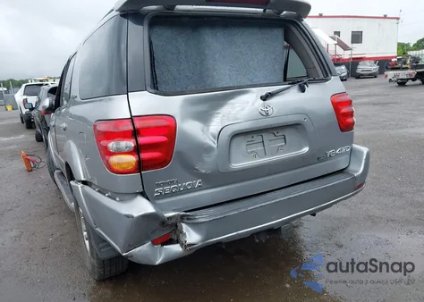 2003 Toyota Sequoia Limited V8 из США, поврежденный, VIN 5TDBT48A73S191129